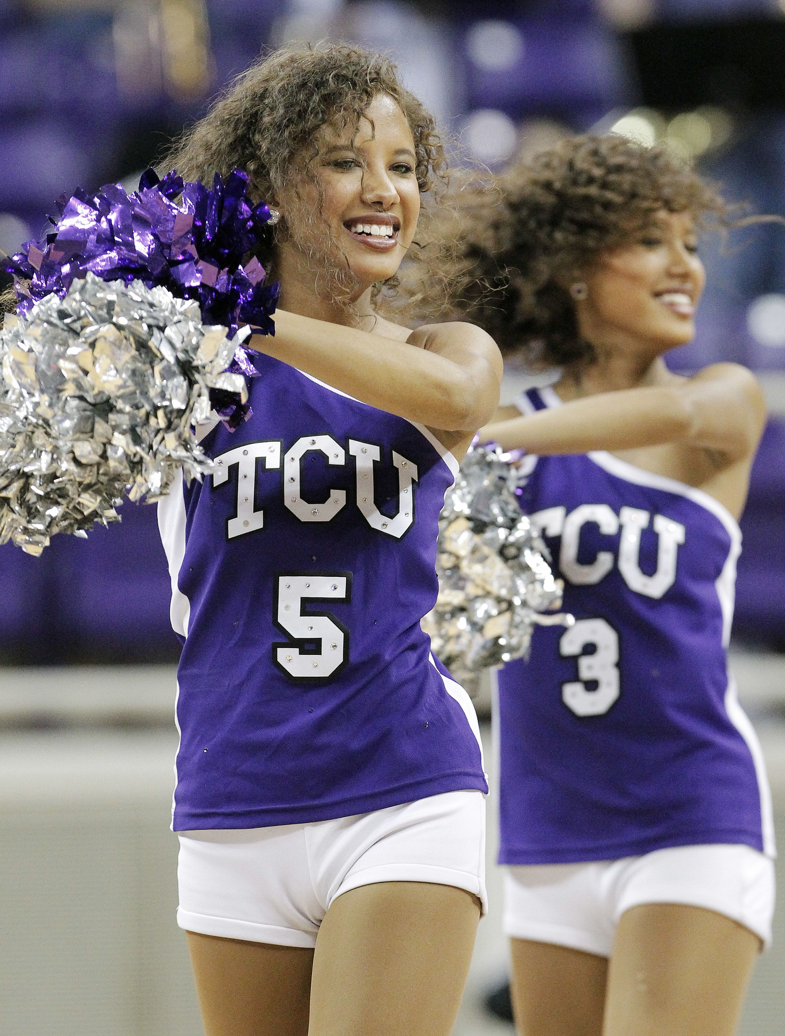 Showgirls’ basketball uniform in 2014. (Photo courtesy of AP) 